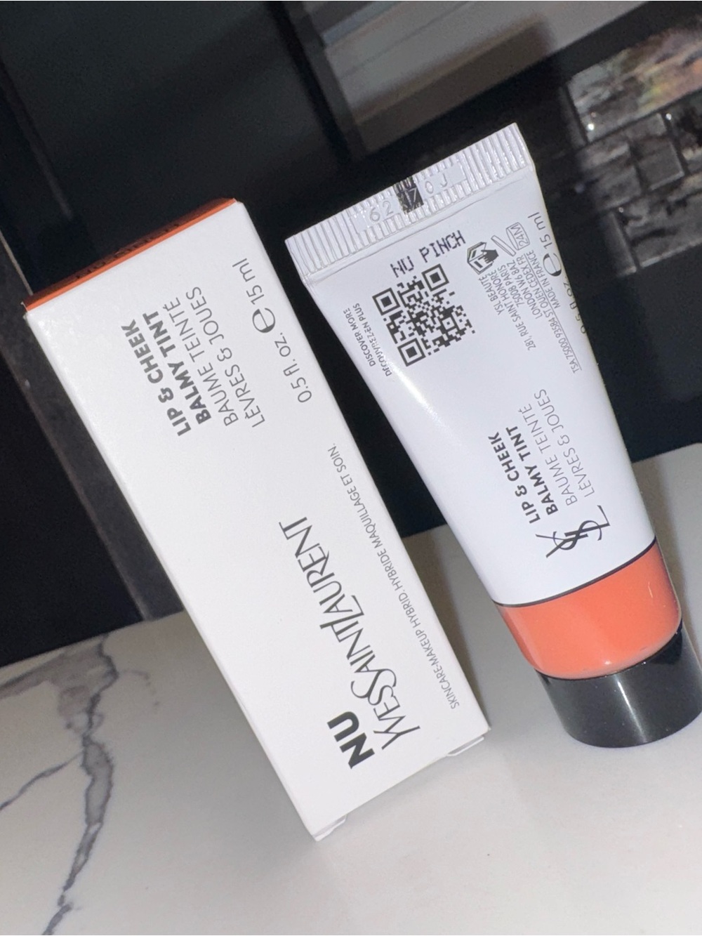 YSL NU Lip & Cheek Balmy Tint – Nu Pinch-NEW